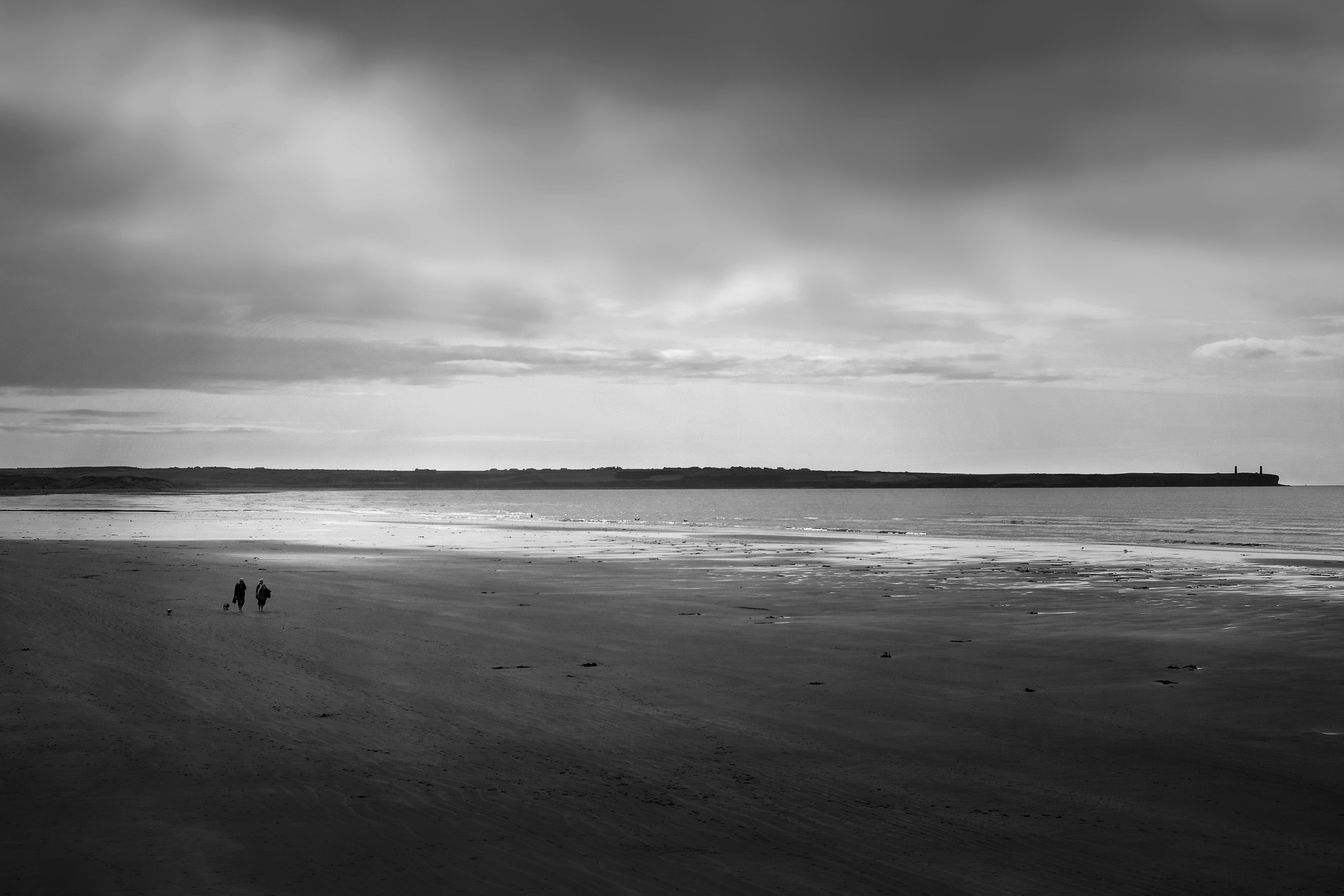 Tramore beach on Ireland's south-east coast